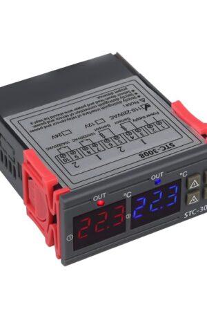 Терморегулятор двухканальный STC-3008